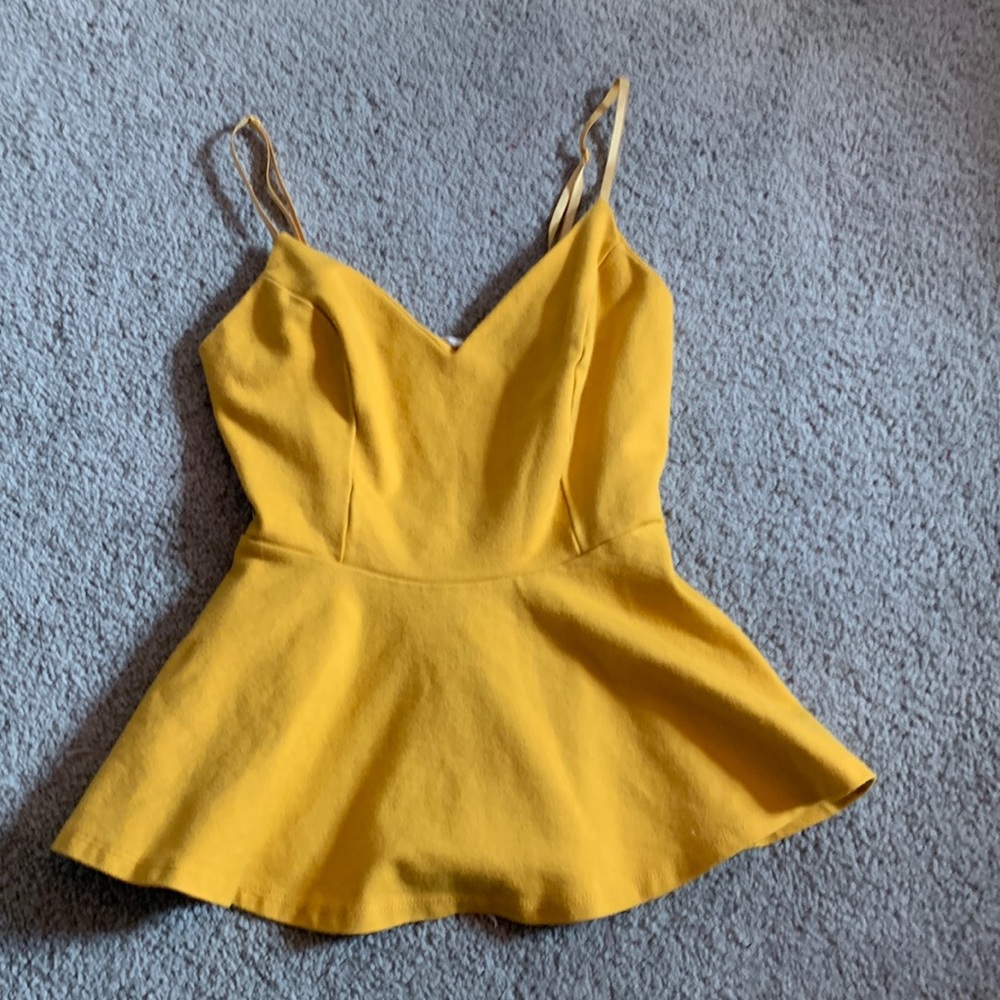 Yellow Mikey & Joey top